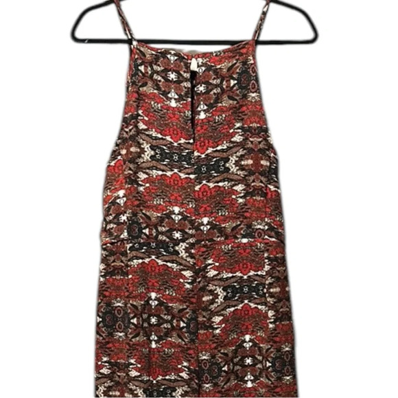 Anthropologie Greylin Macie Wide Leg Jumpsuit Tribal Print Earth Tones Southwest - Picture 10 of 16